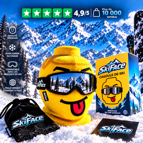SkiFace™ – Le masque de ski qui ne passe pas inaperçu