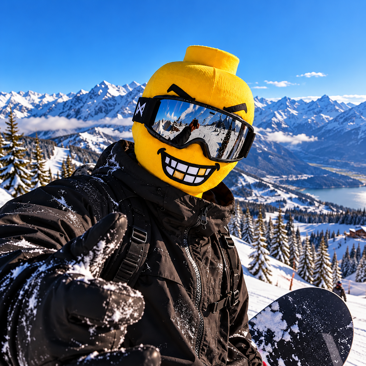 SkiFace™ – Le masque de ski qui ne passe pas inaperçu