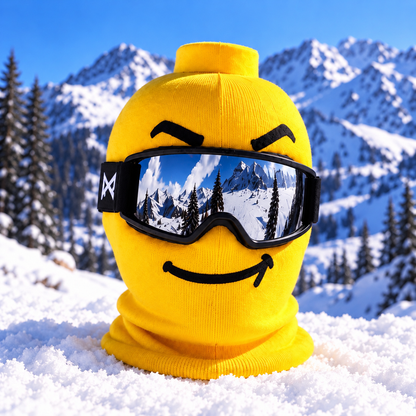 SkiFace™ – Le masque de ski qui ne passe pas inaperçu