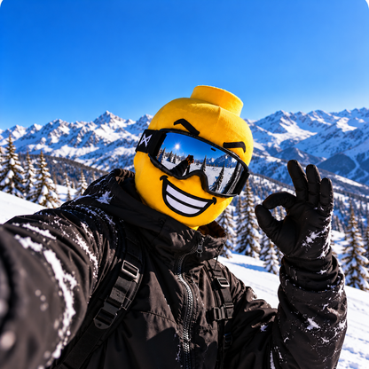 SkiFace™ – Le masque de ski qui ne passe pas inaperçu