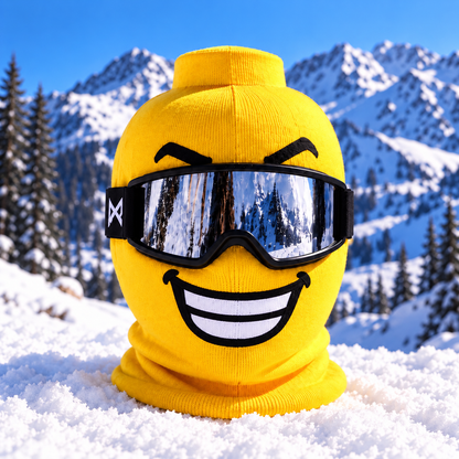 SkiFace™ – Le masque de ski qui ne passe pas inaperçu